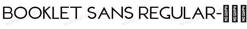 Booklet Sans Regular字体转换